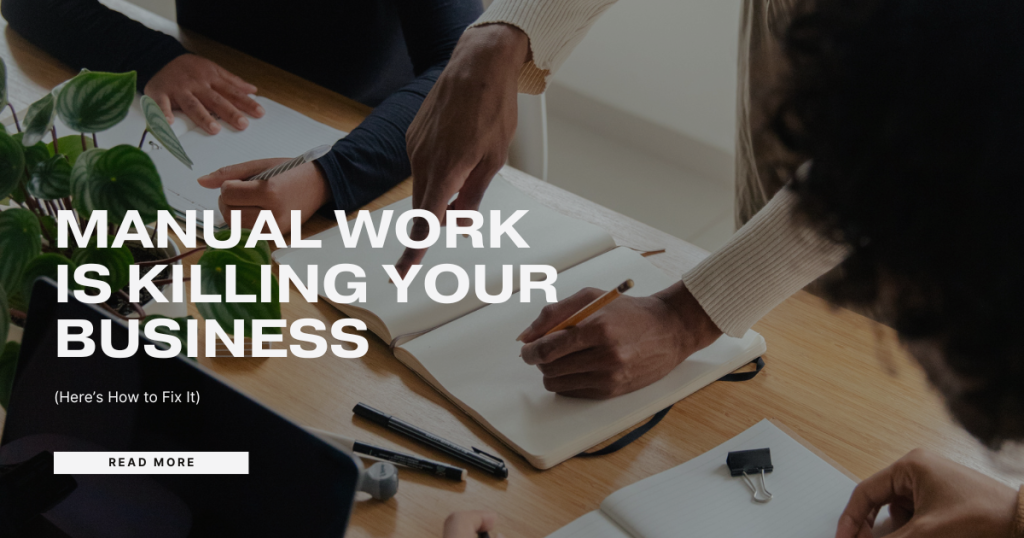 black and gray modern business facebook post